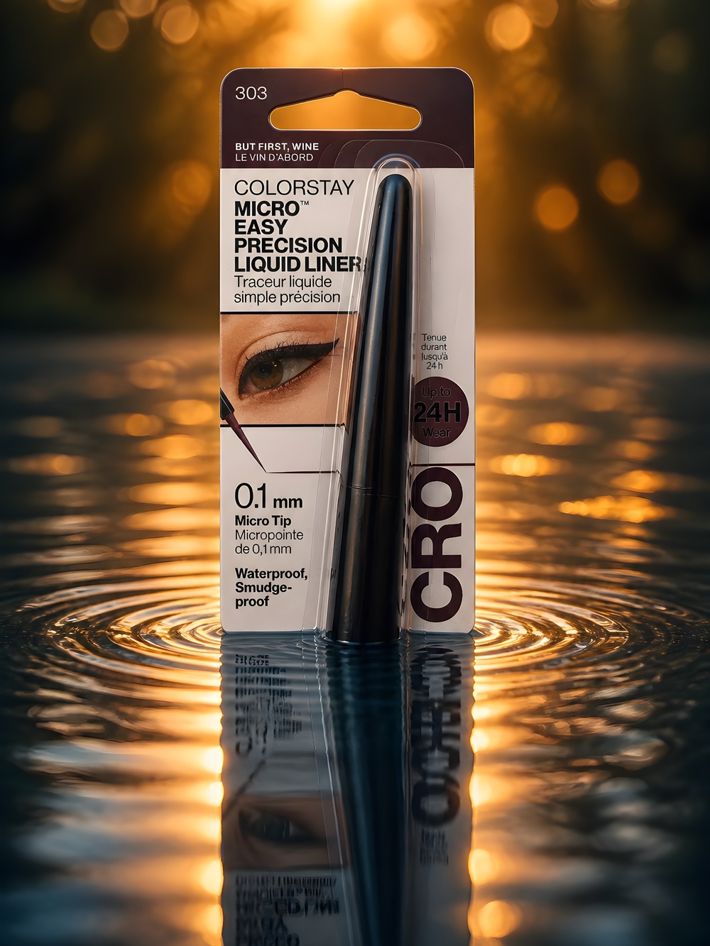 Revlon, ColorStay, Micro Easy Precision Liquid Liner - (303) " But First, Wine "